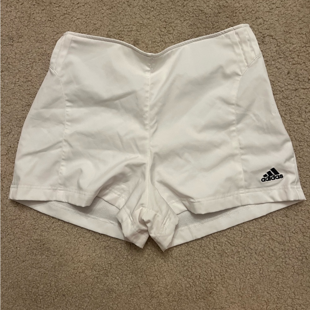 Adidas women’s tennis shorts white size 8